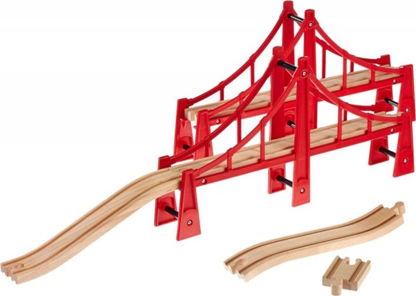 BRIO 33683 Dvojitý červený most - obrázek 1