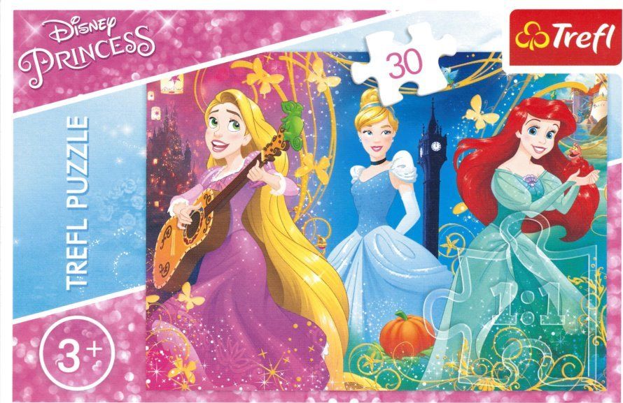 TREFL Puzzle Disney princezny: Kouzelná melodie 30 dílků - obrázek 1