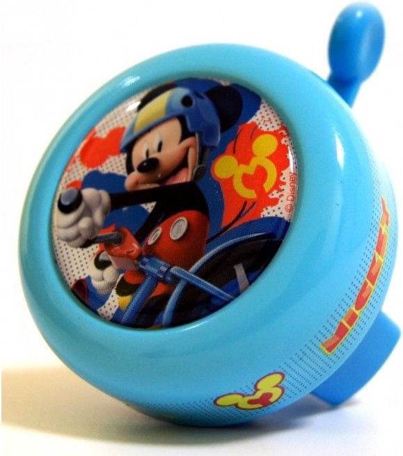 Prexim zvonek na kolo Mickey Mouse kov modrá - obrázek 1