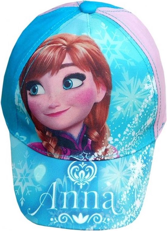 Euroswan Kšiltovka Ledové Království Anna 60% bavlna,35% polyester vel. 52 - obrázek 1