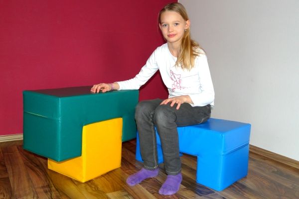 Molitanová sestava sedátko + stoleček 3 ks - obrázek 3