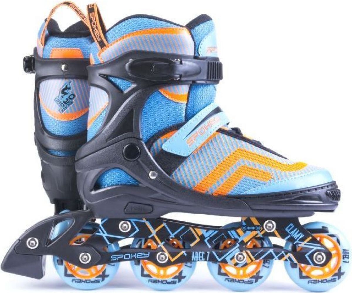 Spokey Avate Kolečkové brusle modrá BEC7 Carbon vel. 35-38 - obrázek 1