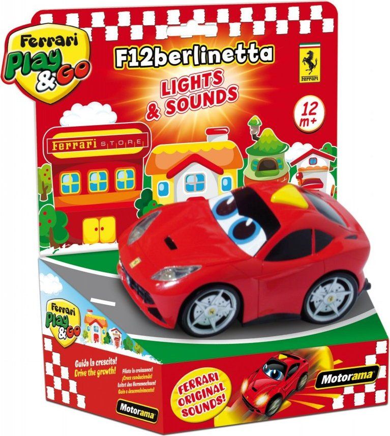 EP LINE Auto Ferrari Berlinetta se zvukem a světlem - obrázek 1