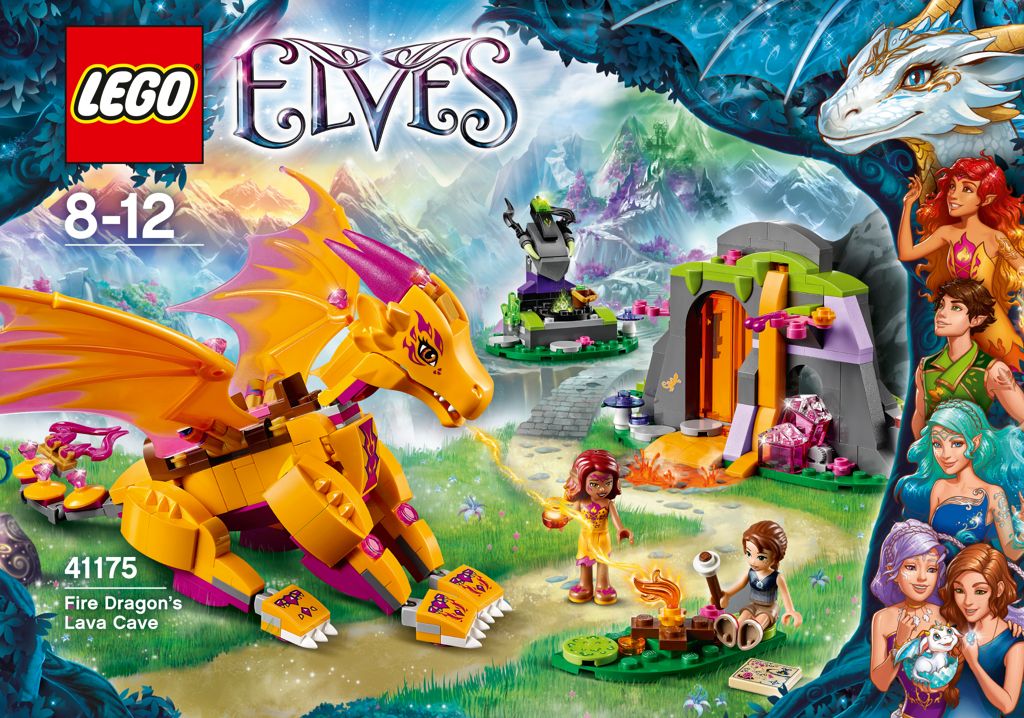 LEGO Elves Lávová jeskyně ohnivého draka - obrázek 3