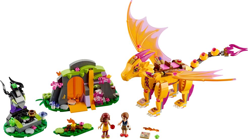 LEGO Elves Lávová jeskyně ohnivého draka - obrázek 4