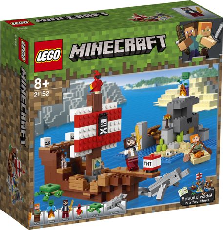 LEGO Minecraft 21152 Dobrodružství pirátské lodi - obrázek 1