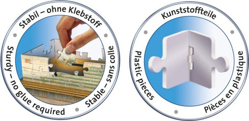 RAVENSBURGER 3D puzzle Braniborská brána, Berlín 324 dílků - obrázek 4