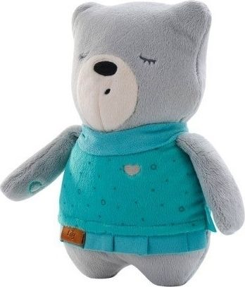 Szumisie Szumisie Šumící mazlíček Medvídek Lily 25 cm - šedý/mátová - obrázek 1