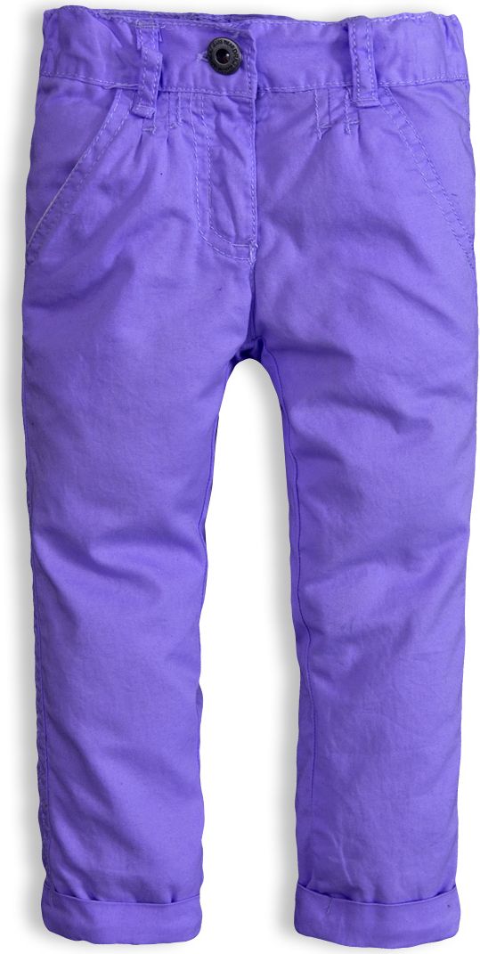 Kojenecké zateplené kalhoty DIRKJE SNOWFLAKE fialové Velikost: 56 - obrázek 1