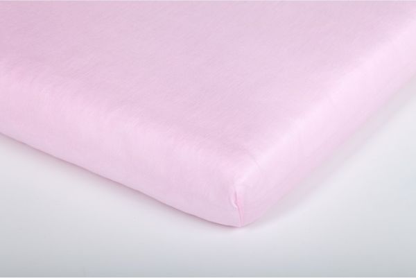 Träumeland Prostěradlo jersey UNI rosa - obrázek 1
