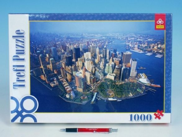 Puzzle New York 1000 dílků v krabici 40x27x6cm - obrázek 1