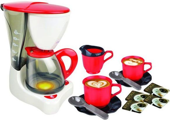 Teddies Kávovar s doplňky 12ks plast 22cm na baterie v krabičce - obrázek 2