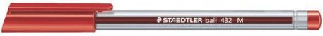 Kuličkové pero "Ball", červená, 0,5 mm, s uzávěrem, STAEDTLER - obrázek 1