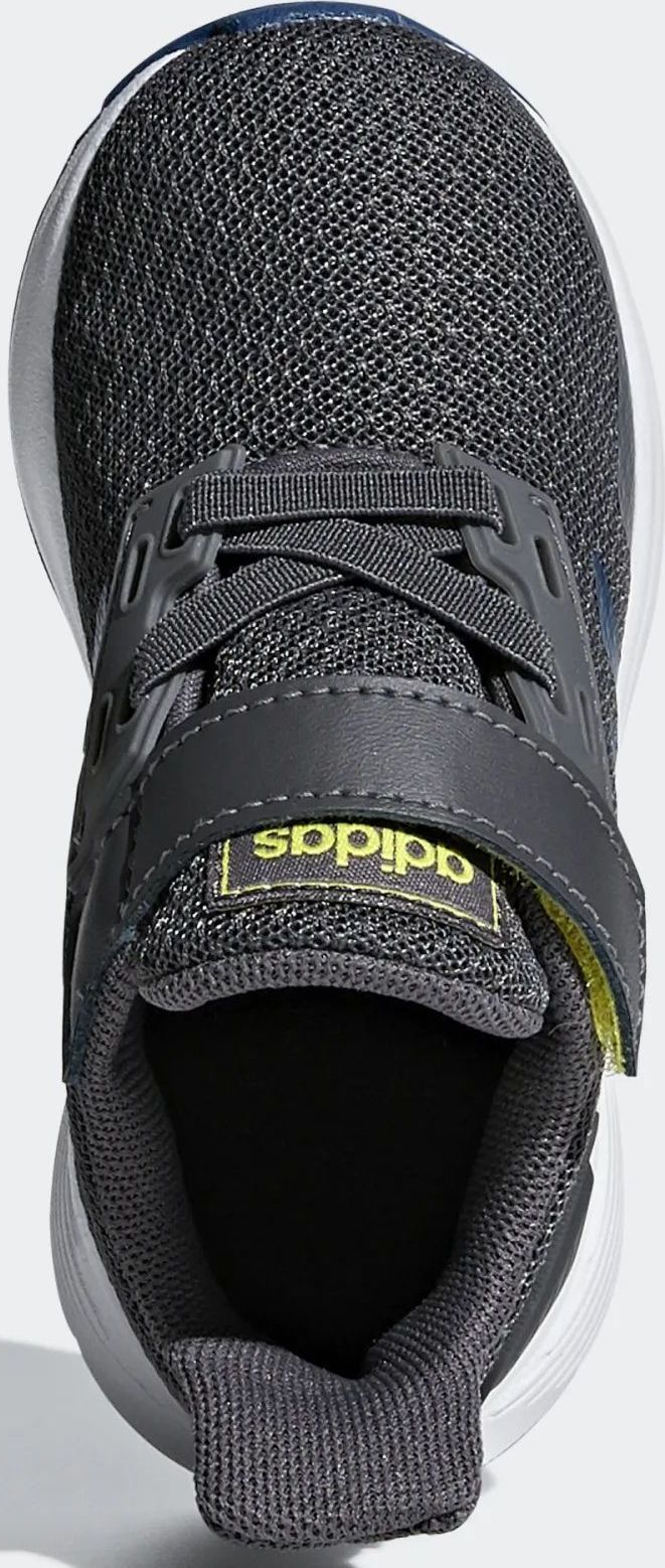 Adidas Duramo 9 I - grey five/legend marine/shock yellow 22 - obrázek 2