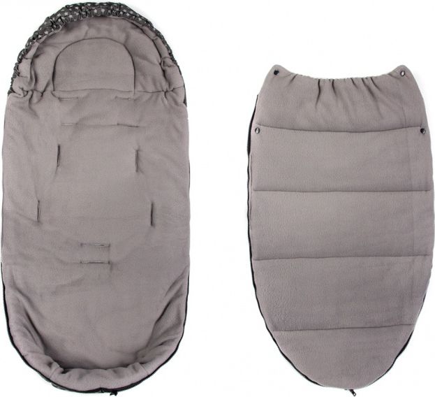 Baby Nellys Fusák Maxi Baby Nellys ® 105x50cm - bublinky béžové - obrázek 3