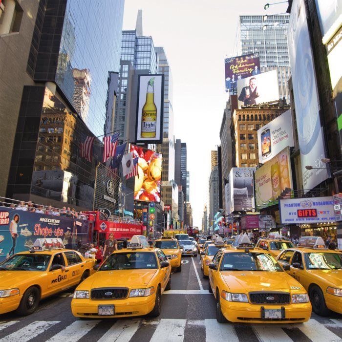 RAVENSBURGER Čtvercové puzzle New York 3x500 dílků - obrázek 3