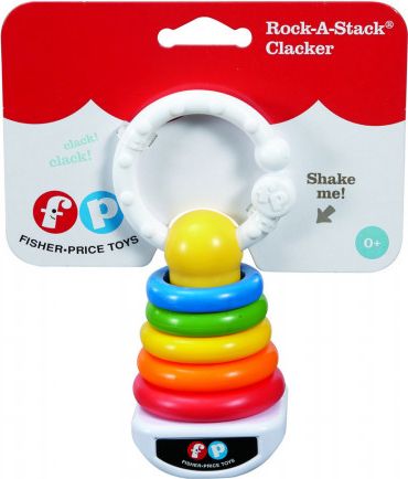 Fisher Price chrastítko kroužky na tyči - obrázek 1