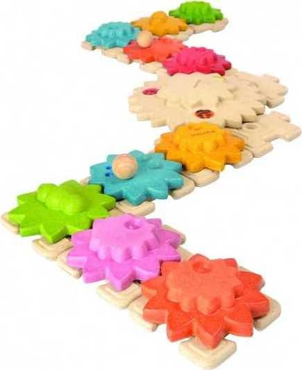 PlanToys Puzzle ozubená kolečka - obrázek 1
