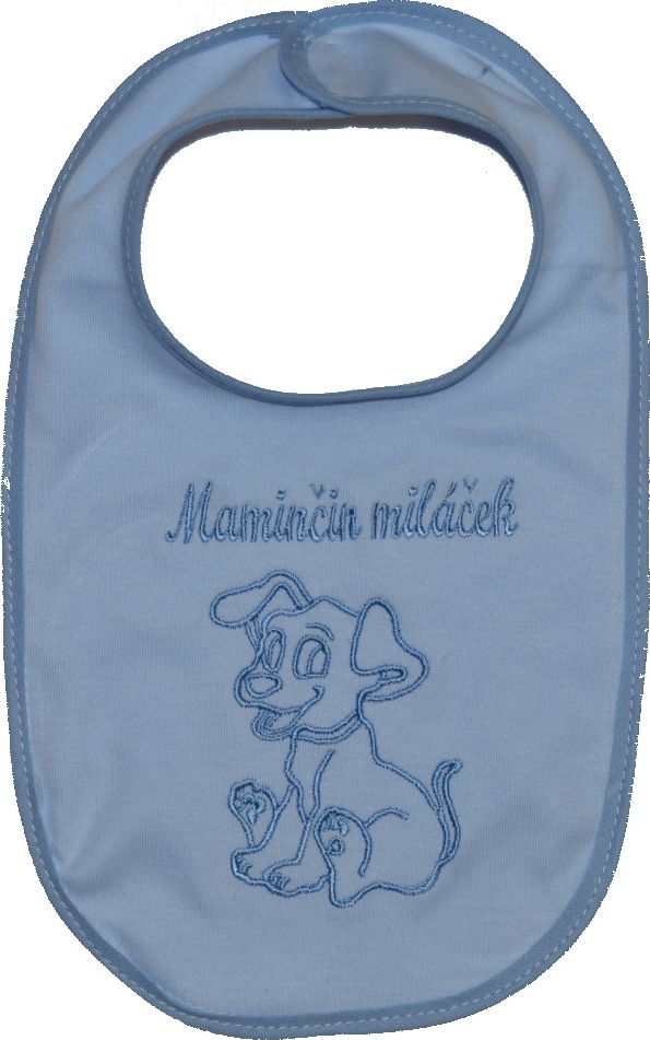 Bryndák s nápisem, modrý, Maminčin miláček, Dětský svět - obrázek 1