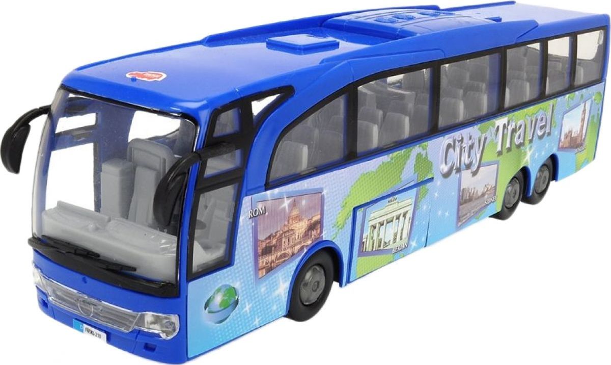 Dickie Autobus Touring Bus 30 cm modrý - obrázek 1