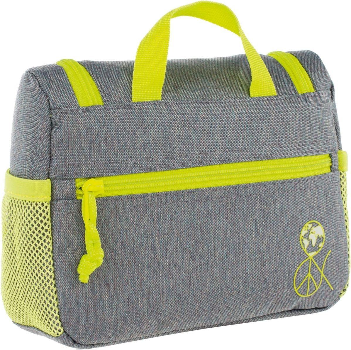 Lassig Mini Washbag About Friends - mélange grey uni - obrázek 2