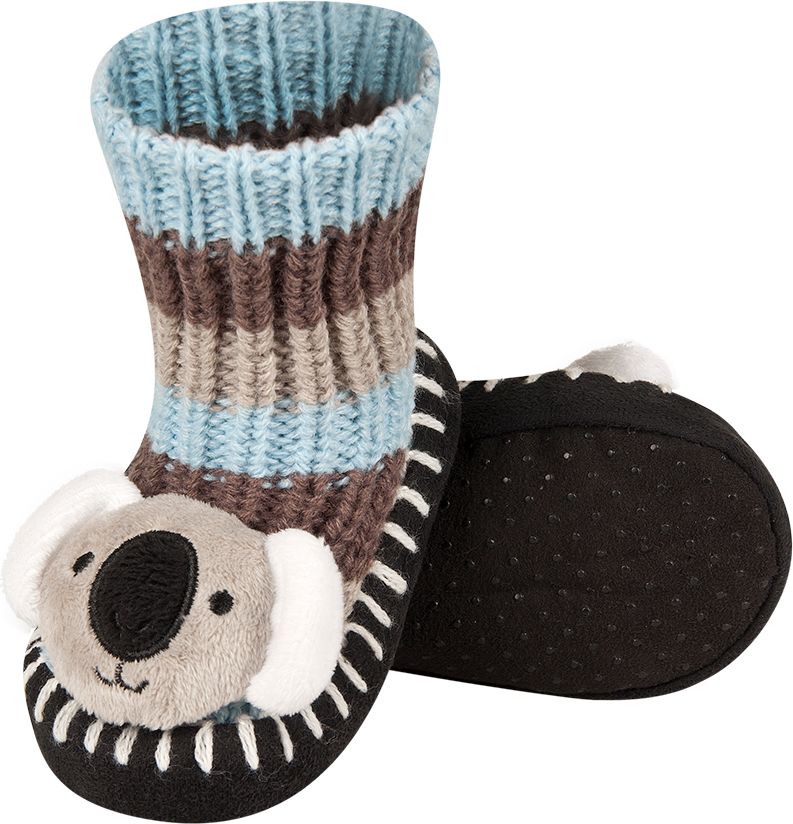 Pletené ponožky SOXO KOALA modré Velikost: 19-21 - obrázek 1