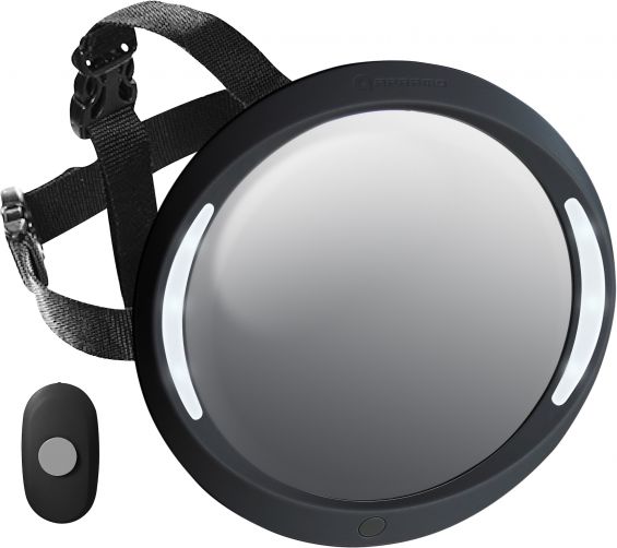 Apramo Zpětné zrcátko do auta Iris Deluxe Black - obrázek 1