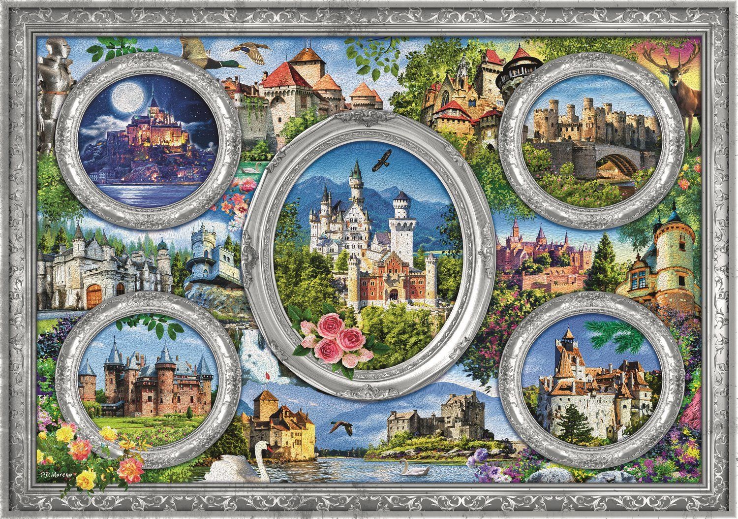 TREFL Puzzle Světové zámky 1000 dílků - obrázek 1