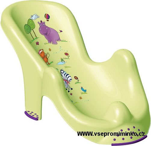 Lehátko do vany Keeeper Hippo zelené - obrázek 1
