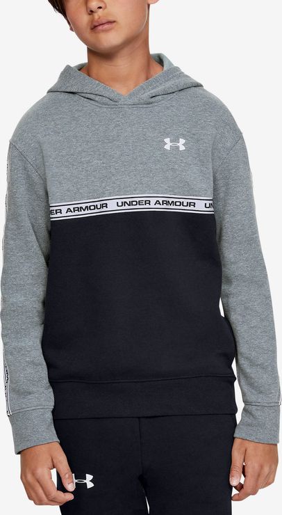 Sportstyle Mikina dětská Under Armour | Černá Šedá | Chlapecké | S - obrázek 1