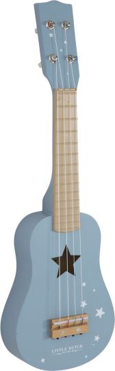 Little Dutch Dřevěná kytara blue - obrázek 1
