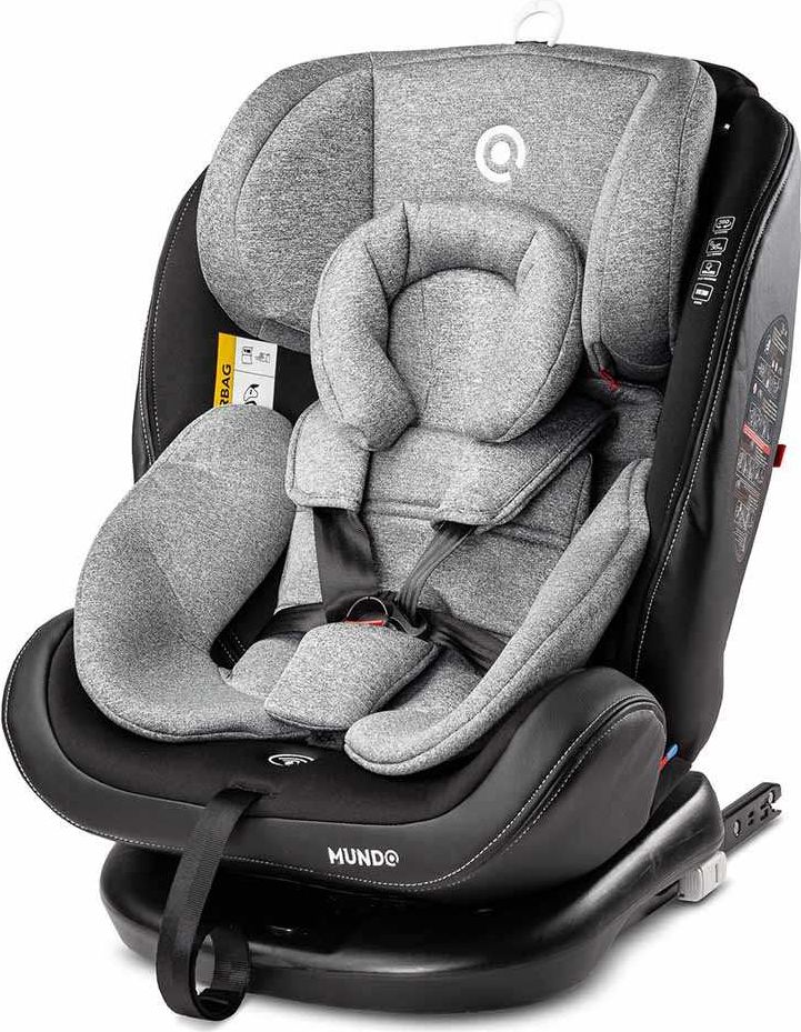 Autosedačka CARETERO Mundo 2019 grey - obrázek 1