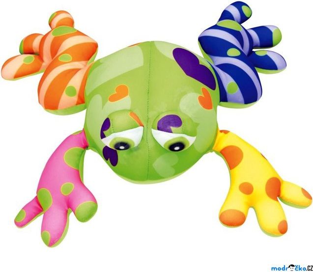 Textilní hračka - Žába 34cm (Bino) - obrázek 1