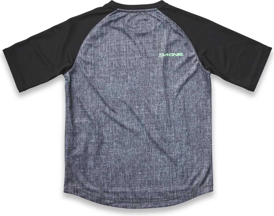 Dakine Kid's Dropout S/S Jersey - carbon/black 116 - obrázek 2