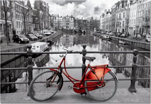 EDUCA poškozený obal: Puzzle Amsterdam 1000 dílků - obrázek 1