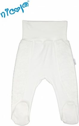Polodupačky Lady - bílé, Velikost koj. oblečení 86 (12-18m) - obrázek 1