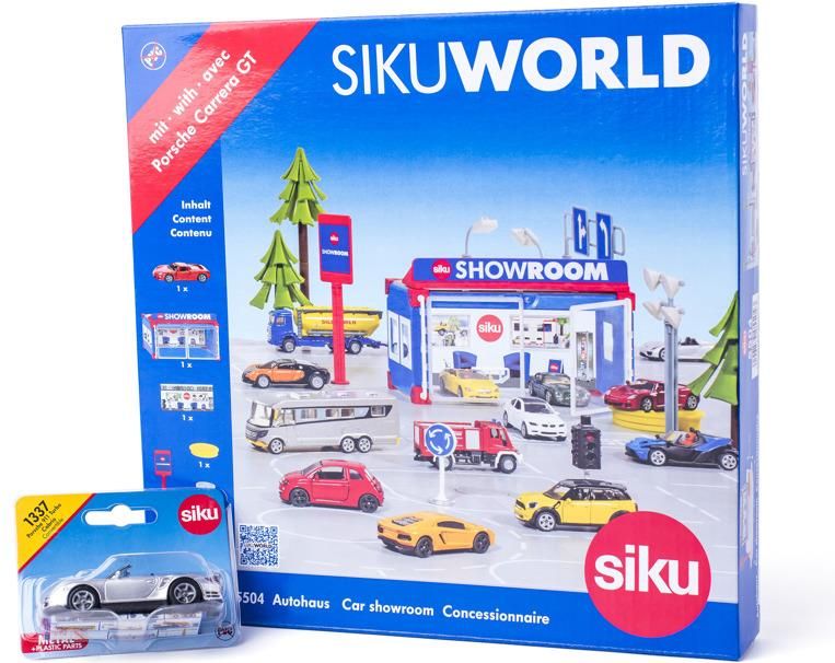 SIKU World - autosalón + dárek - obrázek 1