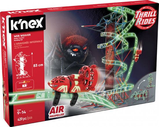 K´NEX - Pavoučí horská dráha, svítící, 439 ks - obrázek 1