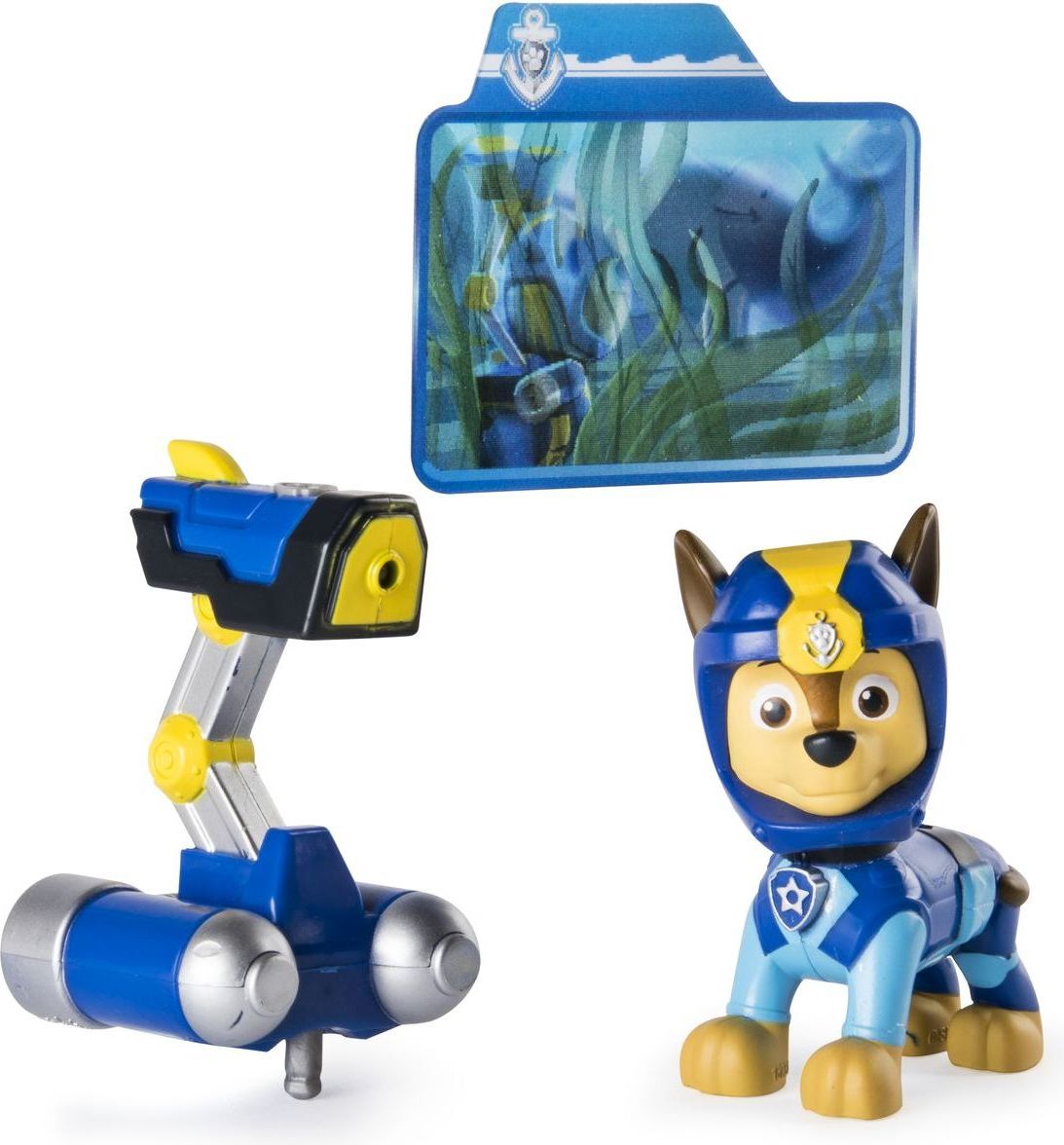 Paw Patrol Figurka Chase pro vodní akce Solid - obrázek 1