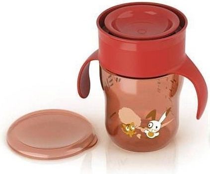 AVENT První hrneček od 12 měsíců 260 ml - červená - obrázek 1