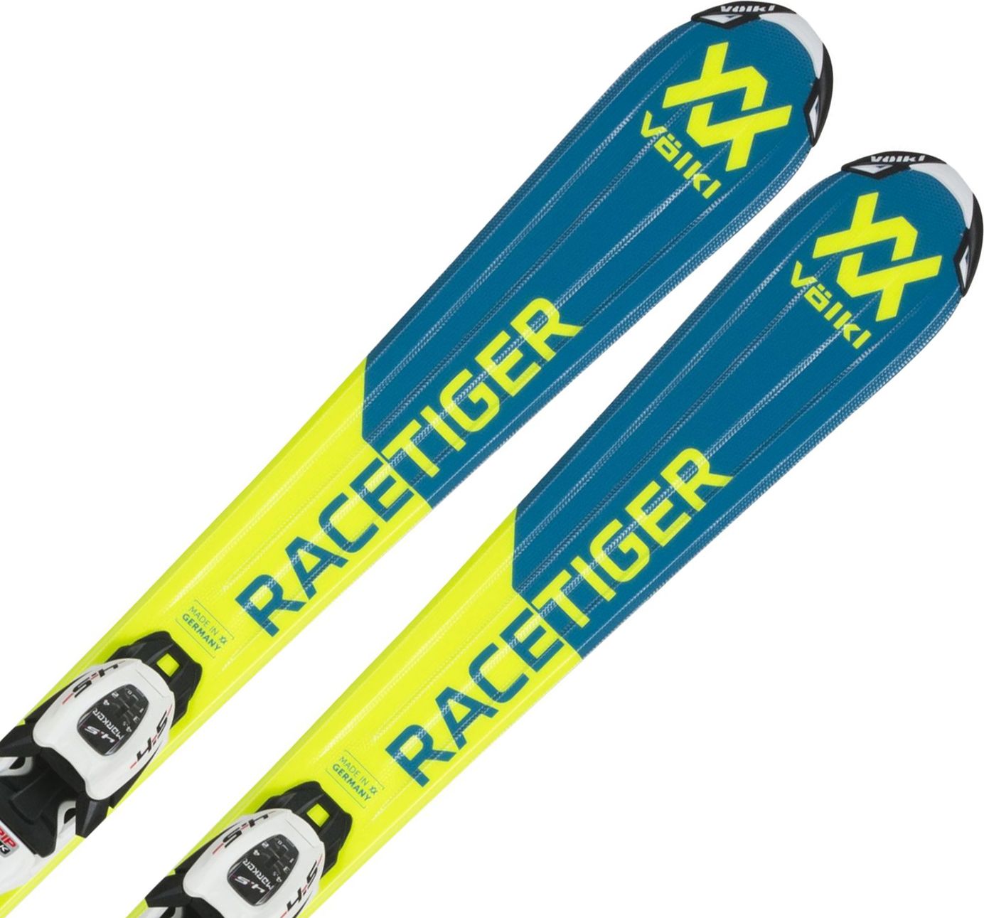 Völkl Racetiger Jr yellow vMotion 80,90 + vázání 4.5 VMotion Jr. 80 - obrázek 1