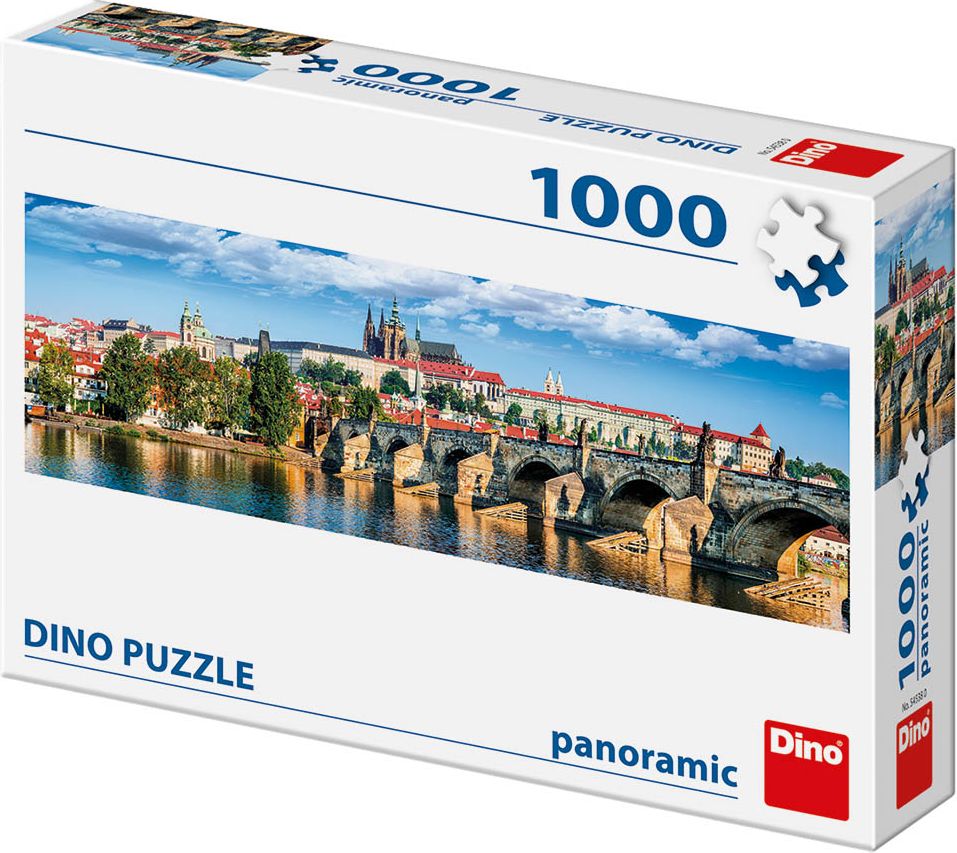 DINO HRADČANY 1000 panoramic Puzzle - obrázek 1