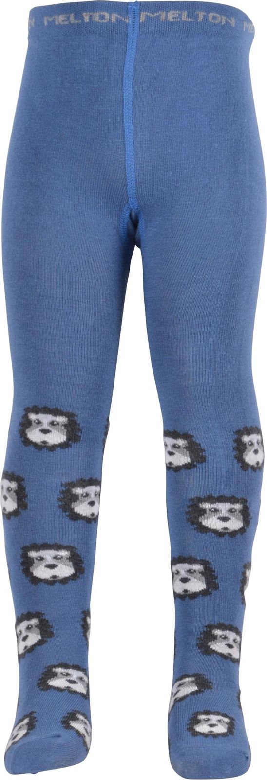 Melton Babytights Lion - brill blue 68-74 - obrázek 1