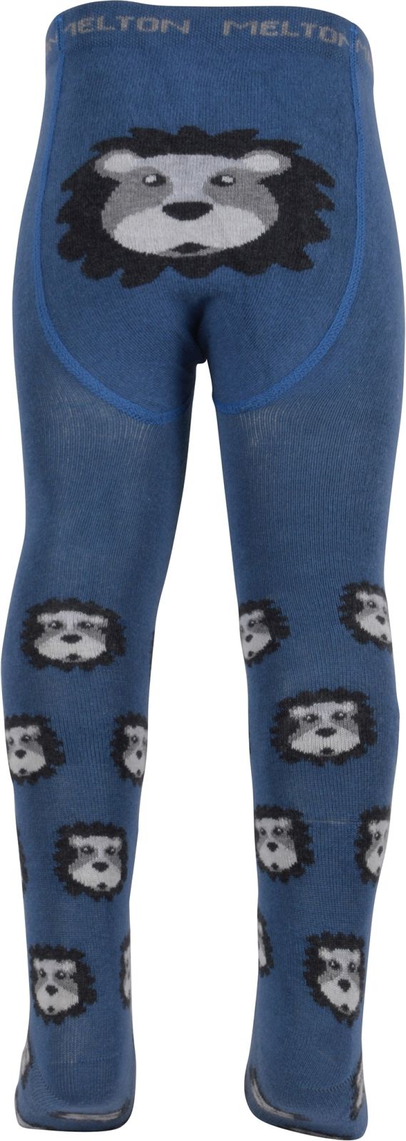 Melton Babytights Lion - brill blue 68-74 - obrázek 2