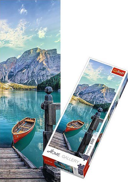 TREFL Vertikální puzzle Horské jezero 300 dílků - obrázek 1
