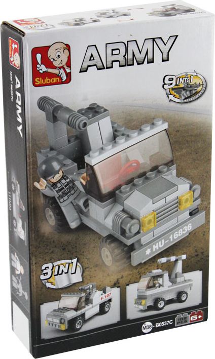Stavebnice 3v1 - Missile vehicle - obrázek 1