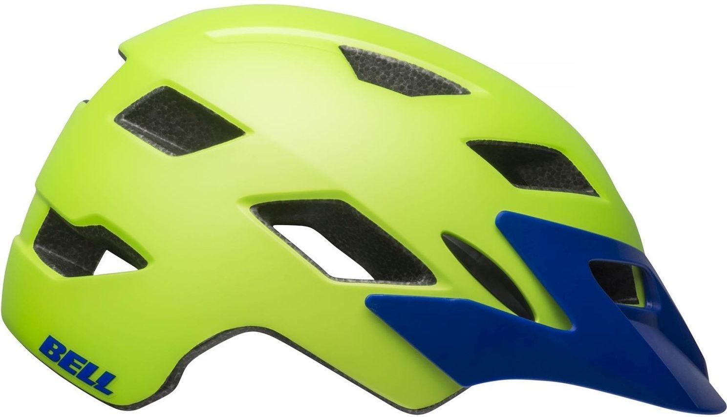 Bell Sidetrack Child - mat bright green/blue uni-(47-54) - obrázek 2