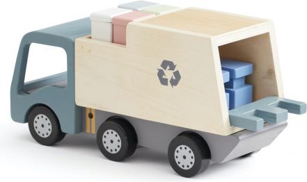 Kids Concept Popelářský vůz Aiden dřevěný - obrázek 1