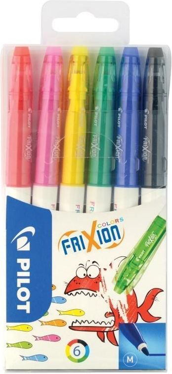 Pilot Pilot FriXion Colors, sada 6 barev - obrázek 1