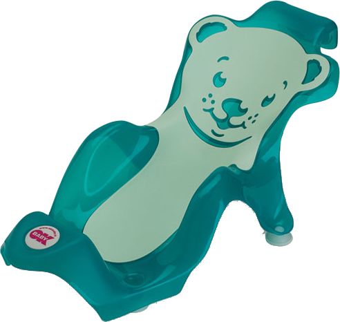OK BABY Lehátko do vaničky Buddy - zelené - obrázek 1